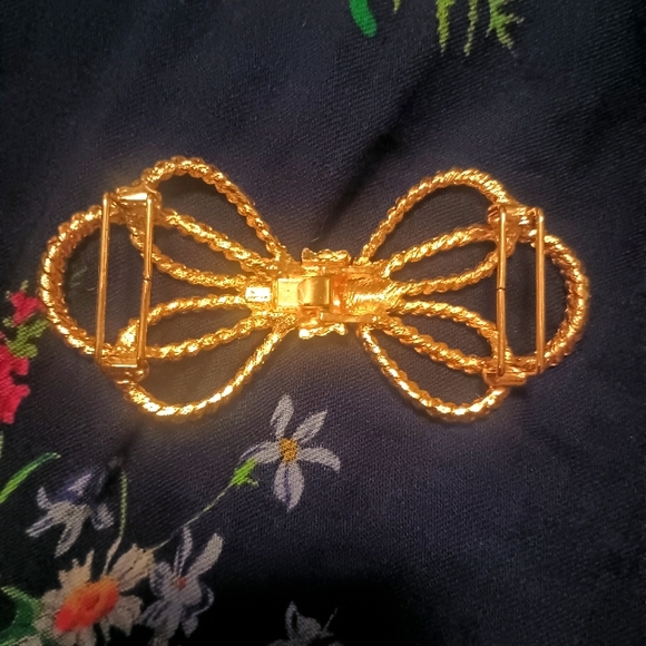 Dotty Smith VTG Rope Bow 2 Piece Belt Buckle - Picture 5 of 8